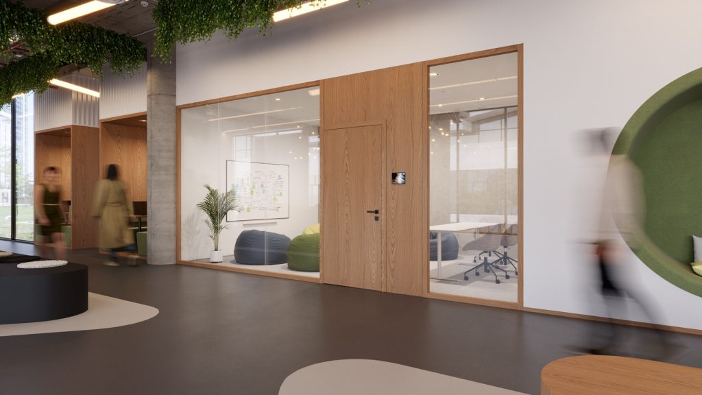 Glastrennwand für Wohn- und Büroräume