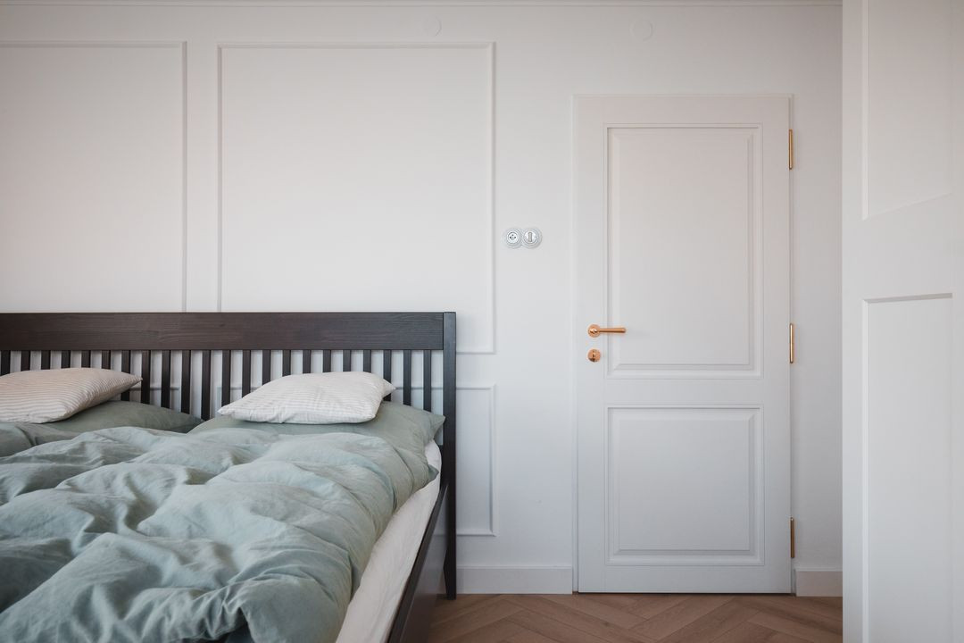 Blick vom Flur in den Wohnraum