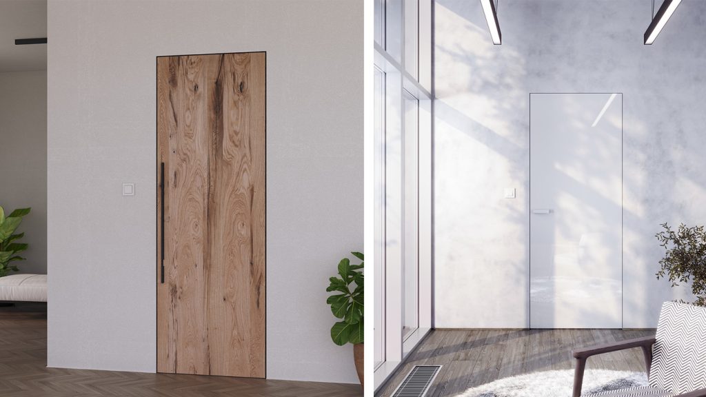 Flächenbündige Türen in Wien